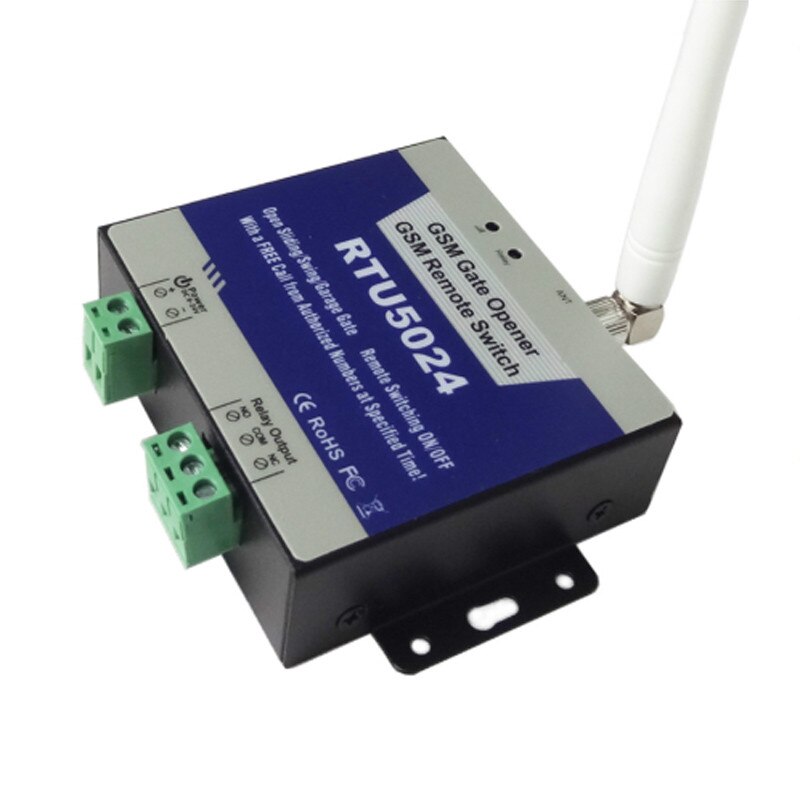 GSM Gate Opener GSM Remote Switch RTU5024 Garage Remote Control On/Off Switch Access Door Opener