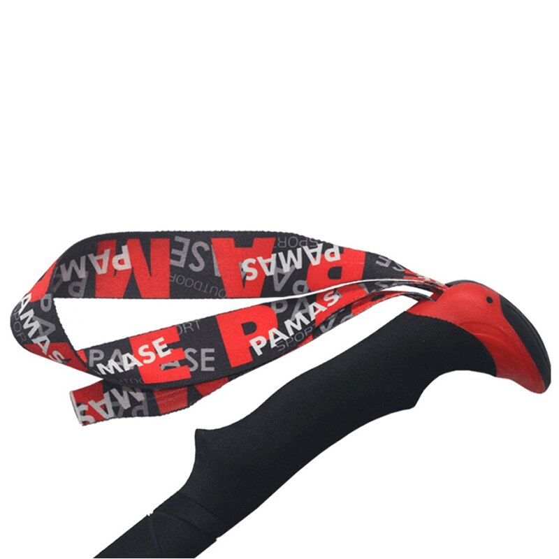 Carbon Trekking Pole PS-03 Folding Mountaineering Off-road Telescopic Cane Telescopic Three-section External Locking Cane