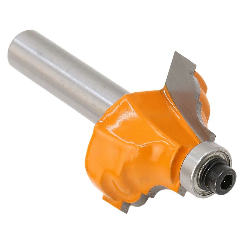 1Pcs 8mm Shank Chamfering Wood Router Bit With Bearing Line Tools Woodworking Tools Trimming Milling Cutter