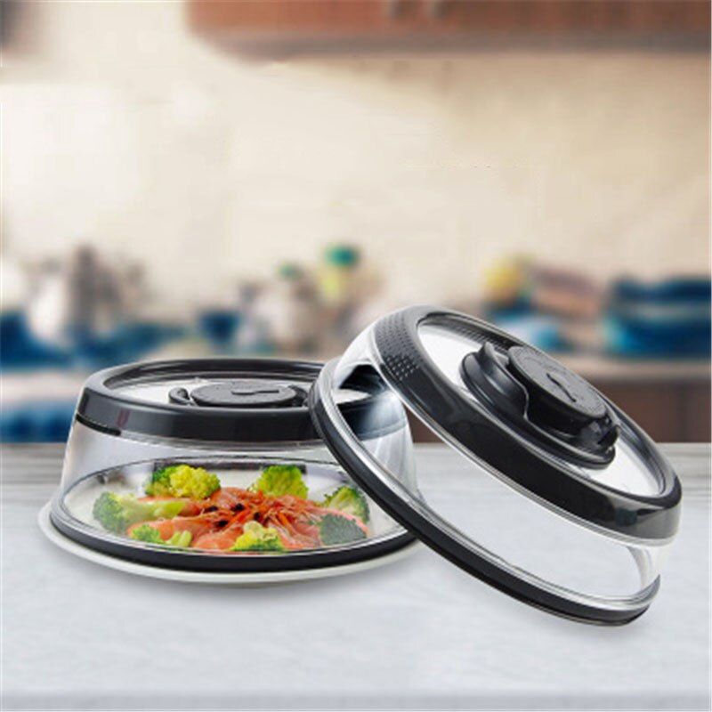 Vacuum Food Sealer Cover Kitchen Instant Vacuum Food Sealer Fresh Cover Refrigerator Dish Covers Lid Topper Dome Kitchen Tools