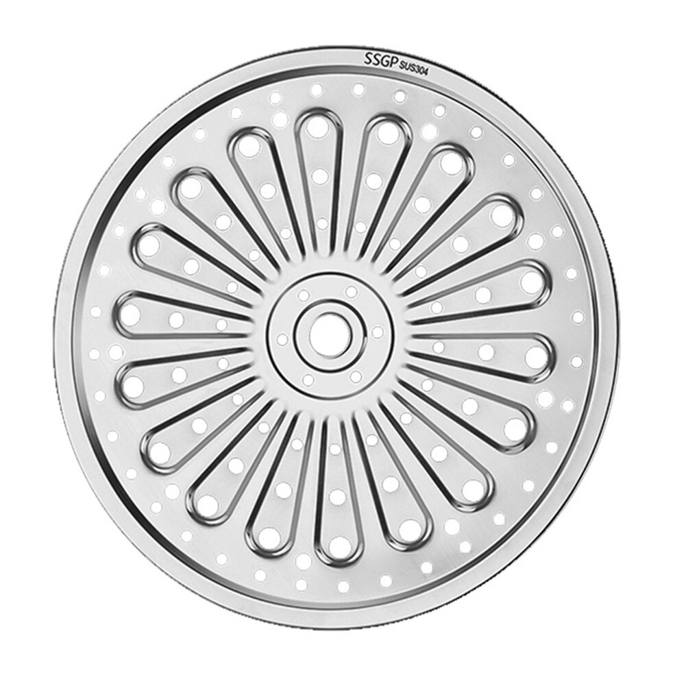 Household Steam Plate Cookware Round Steamer Canning Rack Kitchen 26 28 30 32cm Stainless Steel Rust Resistant Toast Baking