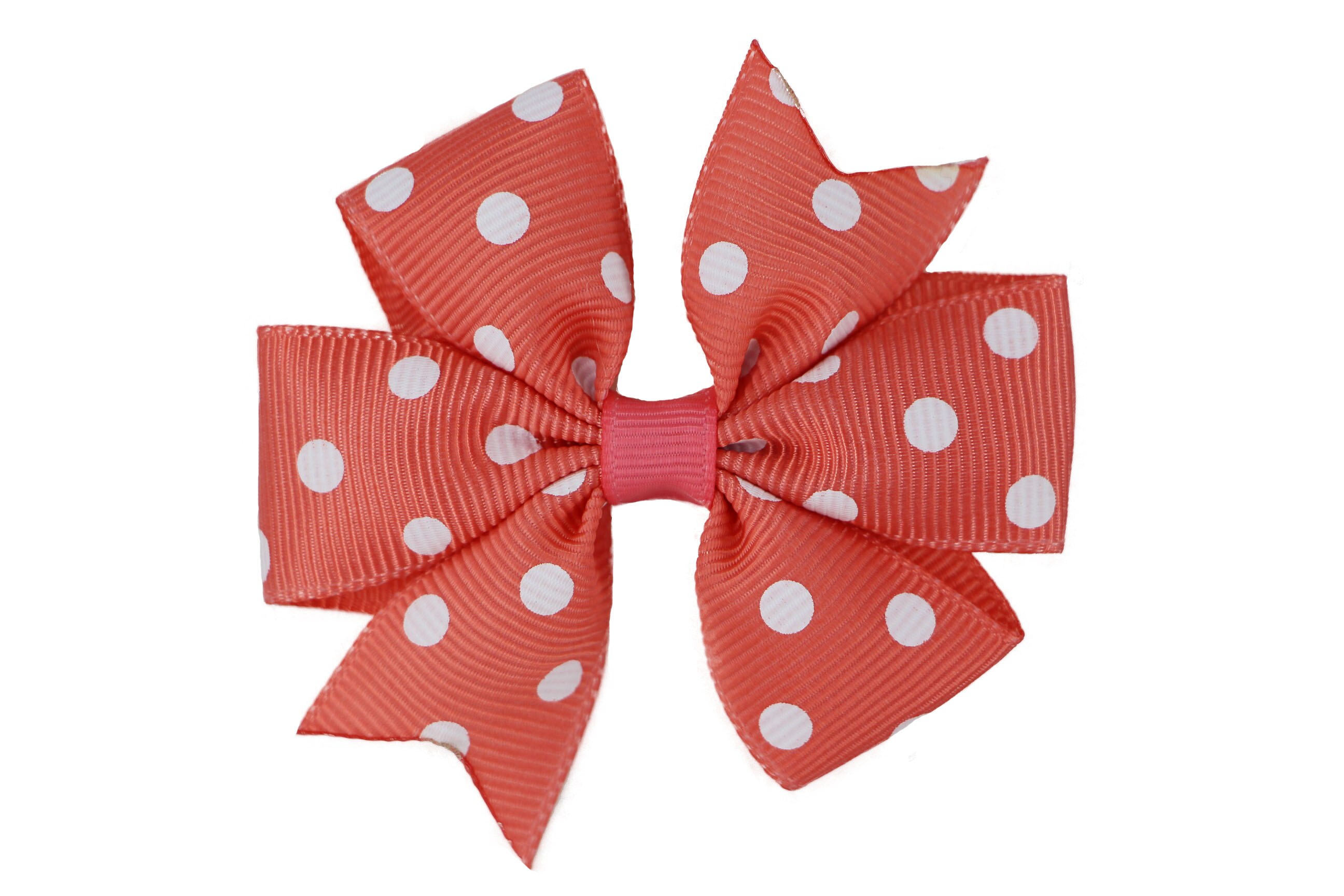 3 zoll Polka Dot Ripsband Haar Bögen Alligator Clip Kinder Mädchen Bowknot Haarnadel Headwear Haar Accessorises OEM & ODM: 1