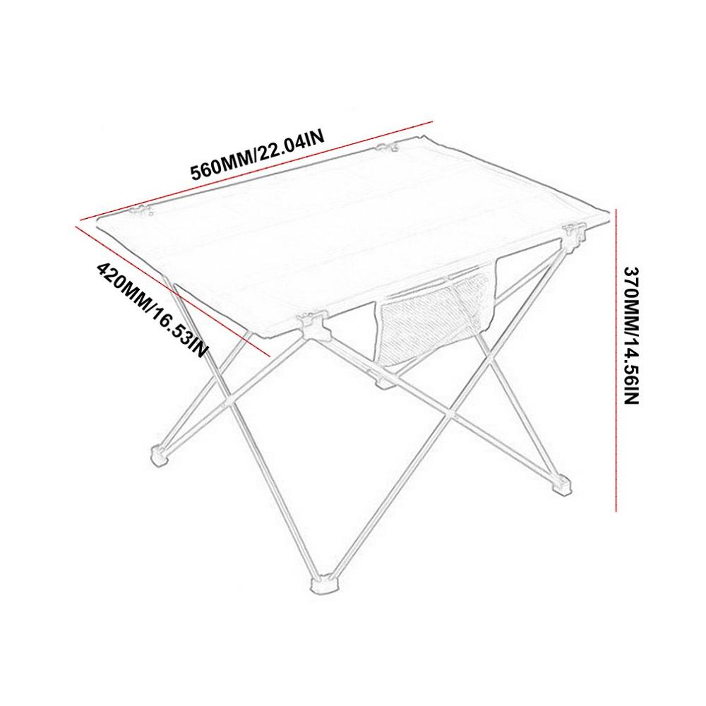 Outdoor Cloth Desktop Folding Table Portable Camping Camping Table Stall Table Outdoor Aluminum Picnic Tablecloth