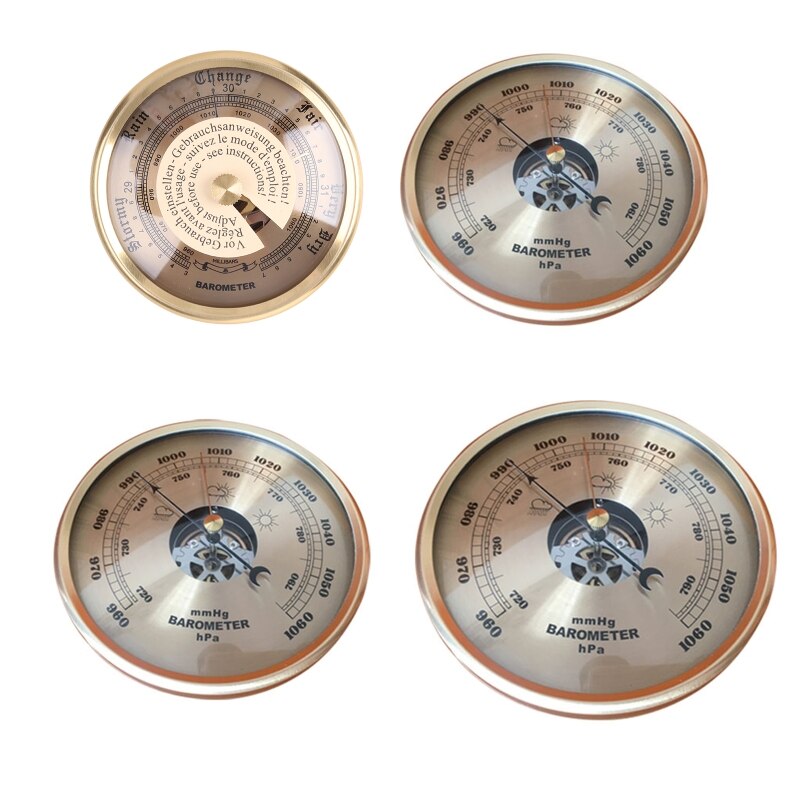 Zauberstab Montiert Barometer Luftdruck Überwachung Instrument Genaue nasser Vorhersage mmHg/hPa nasser Vorhersage