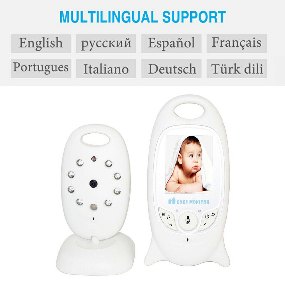 HD Wireless Baby Monitor Motion Detection Voice Intercom Monitoring Radio