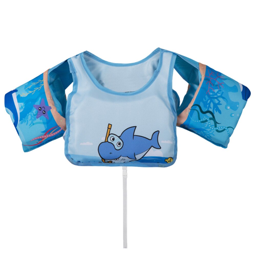 1Pc Leren Zwemmen Vest Childrens Leven Cartoon Zwemmen Drijfvermogen Vest Childrens Leven: Default Title