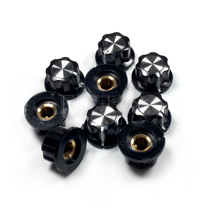 10pcs MFA01 bakelite potentiometer potentiometer knob cap diameter 19
