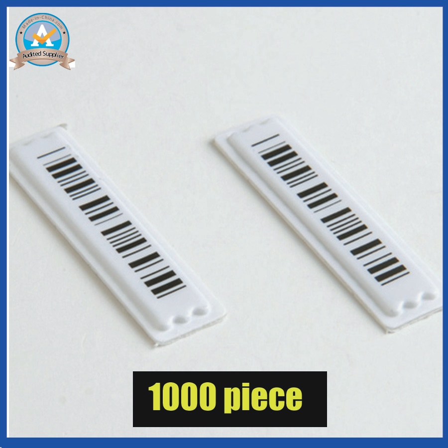 1000 piece adhesive eas dr label for am 58Khz eas security system,disposable soft security label