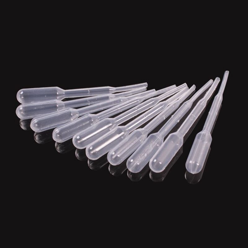 500 peças 0.2 ml capacidade de pipetas descartáveis de transferência graduada pipetas conta-gotas polietileno