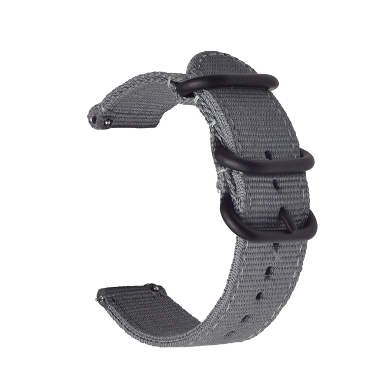 Correa de nailon tejido para Samsung Galaxy Watch, banda de tela Amazfit de 22mm, 20mm, 6, 4, 5, 44mm, Gear S3 Classic Active 2, 24mm, 18mm