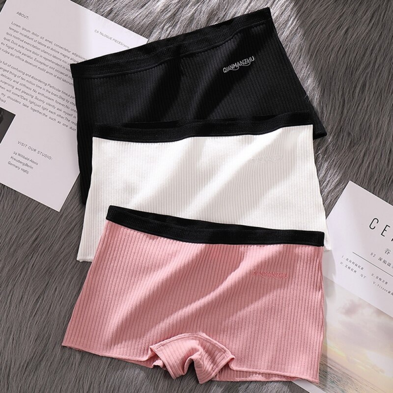 Boxer Hosen Hohe Elastische Feste Farbe Nahtlose Sichere Ecke Hosen Frauen Anti-beleuchtung Sicherheit Hosen Unter kurze Hose Leggin kurze Hose