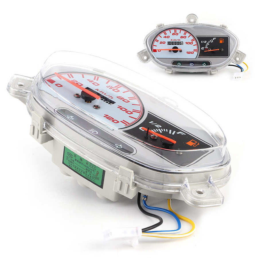 Speedometer scooter speedometer 72v speedometer turteller meter motorsykkel scooter abs gauge fit for jog 72v turteller