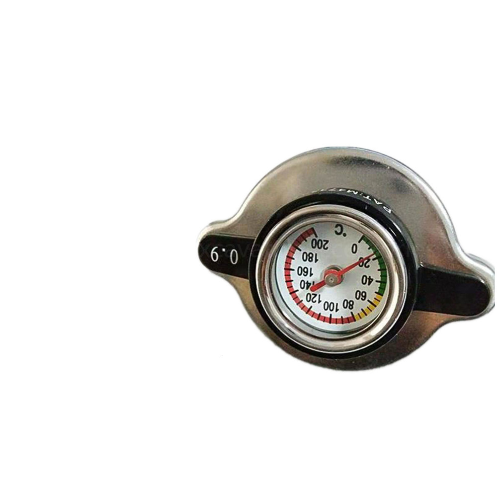 Universal water temperature meter with thermometer water tank cover for Komatsu Caterpillar Hitachi Kobelco Sany Doosan Excavato: Army Green
