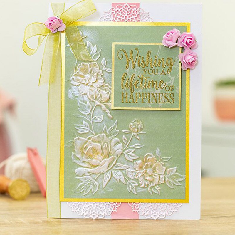 Nostalgie wervelingen bloemen vlinders rand diy scrapbooking knutselen kaarten album maken sjabloon