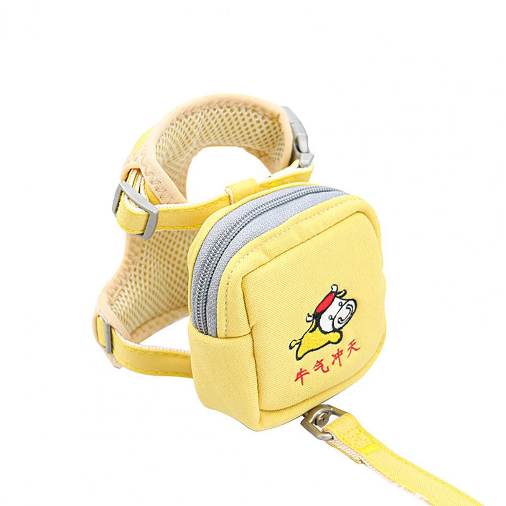 Walking Rope Cotton Traction Rope 2 Sizes Explosion Proof Portable Explosion Proof Traction Leash: Yellow / S