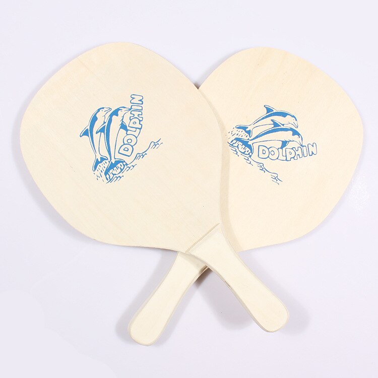 Fun Board Badminton Racket Extra Thick Log Color Three Hair Racket Board Badminton Racket To Send Three Balls