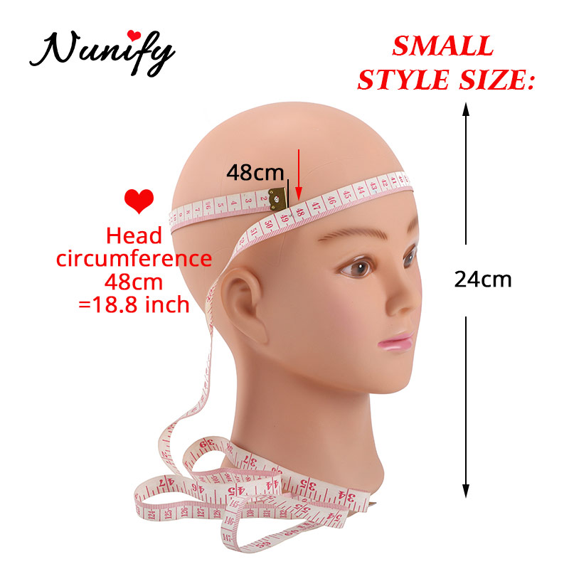 Nunify African Mannequin Head Without Hair For Making Wig Hat Display Cosmetology Manikin Cosmetology Training Head