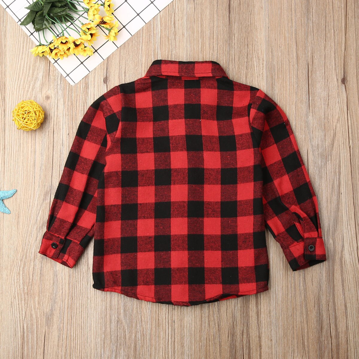 Vêtements en plaids pour bébés garçons | Couvre-lits, chemise et manteau, vêtements d'extérieur,