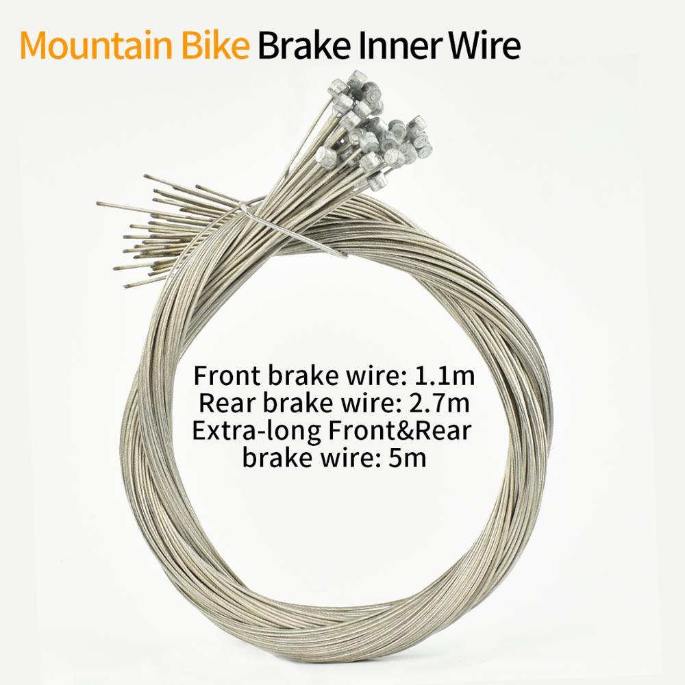 JSHOU BIKE Brake Inner Cables Wire Brake Front Rear Shift Line Wire for Mountain and Road Bike Universal Cycling Accessories MTB