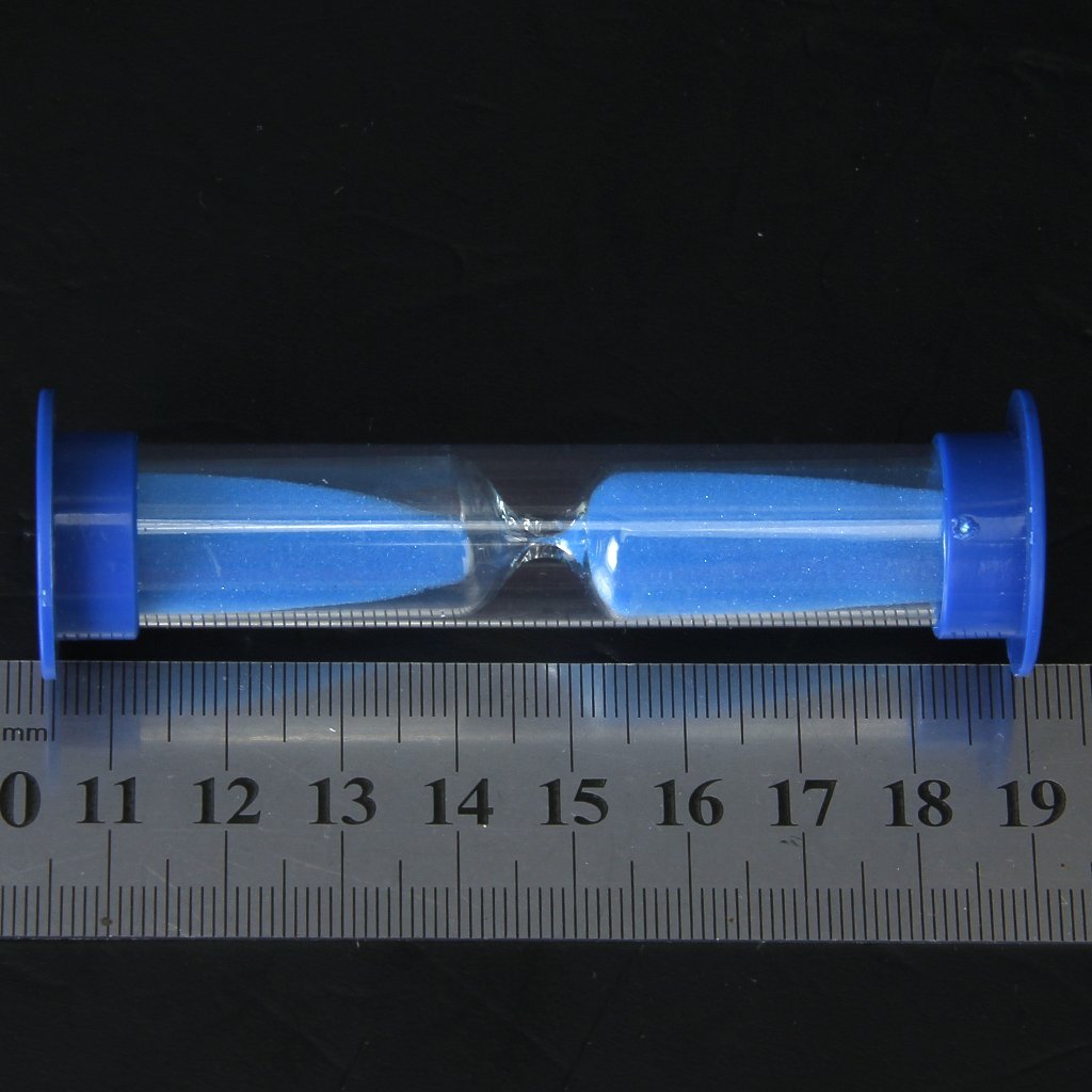 Zandloper Zandloper Van 5 Minuten Blauw.