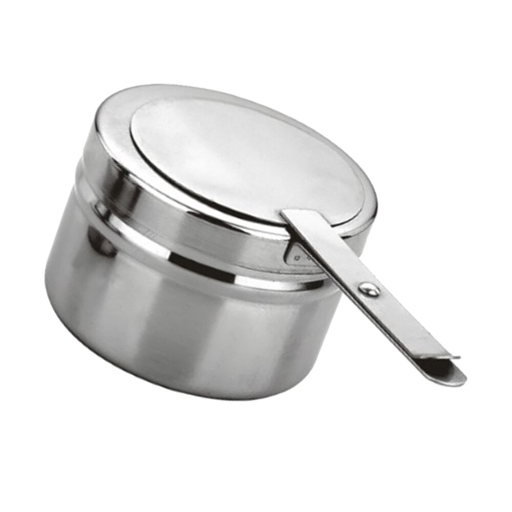 Stainless Steel Fuel Holder Chafer Sterno Canned Heat Holder for Buffets Barbecue Parties