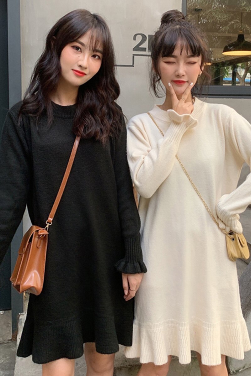 Kvinners høstklær nian koreansk stil kawaii klær søt lolita dressvictorian dressrenaissance