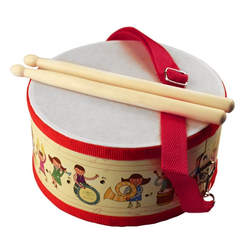 Instrumentos musicales para niños pequeños con bolsa de transporte, juego de juguetes de percusión Musical 12 en 1 para niños con xilófono, banda de ritmo: Rojo