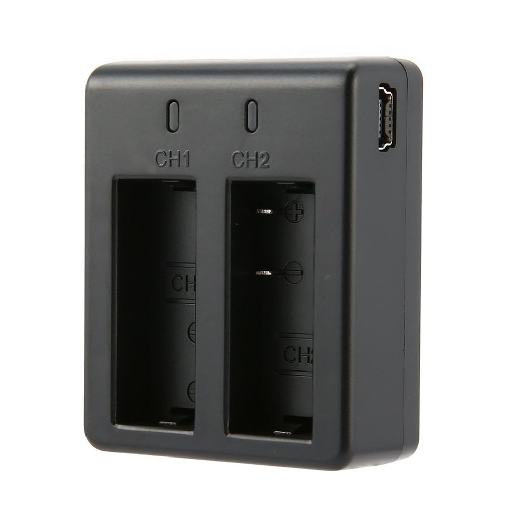 Voor Sjcam Camera Accessoires Batterij Dual Charger Voor SJ4000 SJ4000 Wifi SJ4000 + SJ5000 Wifi SJ5000 + Plus M10 Met usb Kabel