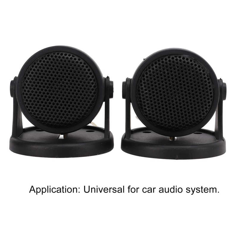 Dome Tweeter Black Car Speaker for Audio System