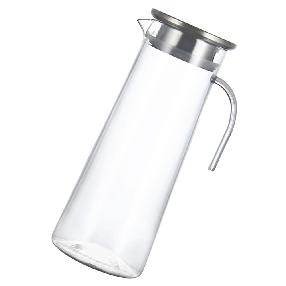 Clear Water Pitcher Acrylic Ice Water Pitcher Kitchen Beverage Pitcher Drinking Pitcher with Lid