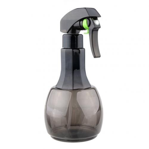 Recargable de 400ml niebla fina botella de pulverizador para cabello vacío maquillaje humedad del atomizador de la niebla botellas con atomizador pelo peluquería herramientas: Grey