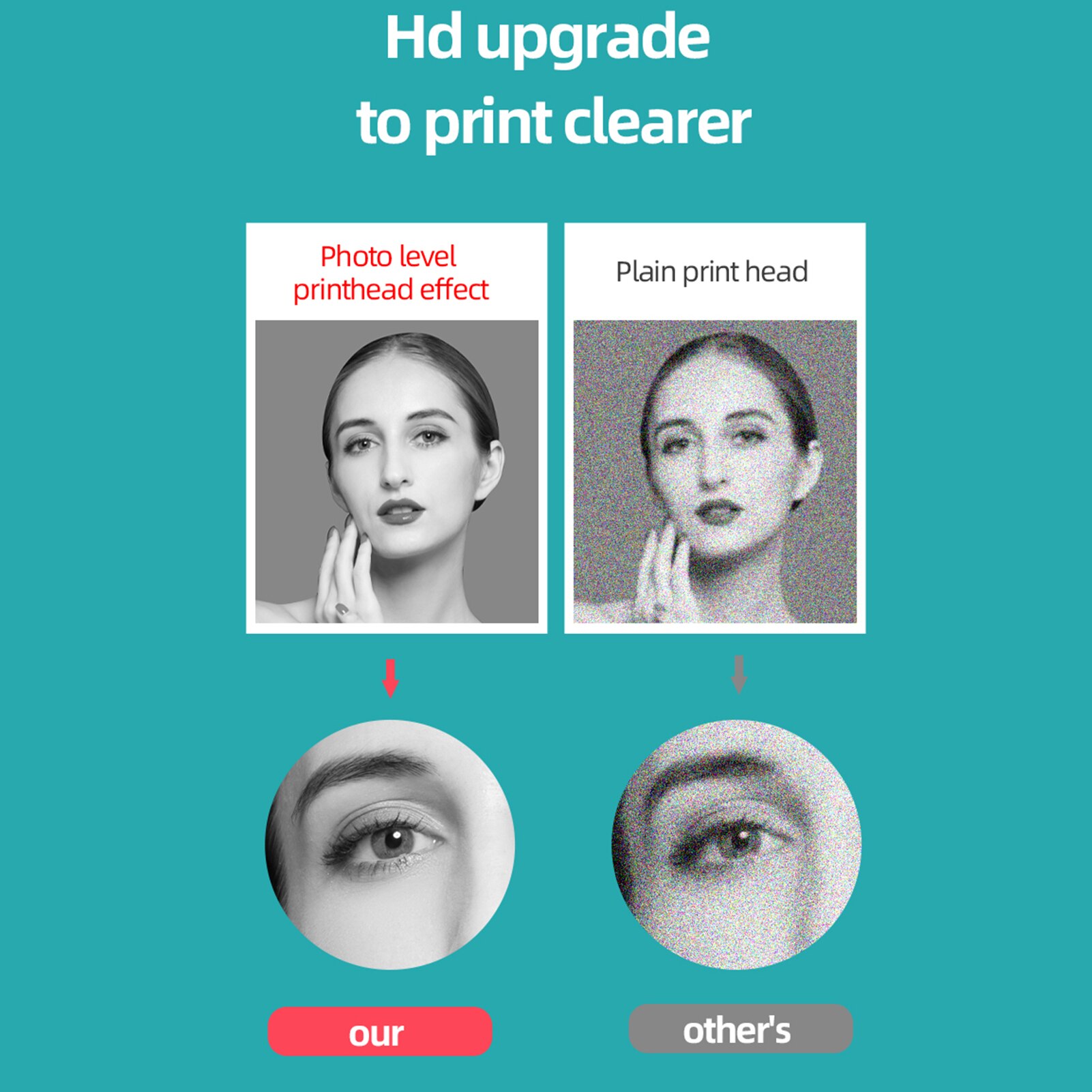 X5 Thermal Photo Printer Pocket Label Maker 200dpi Wireless Receipt Printer for Work Plan Memo Study Note List Journal Printing