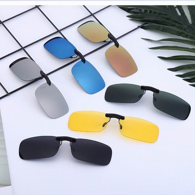 Leichter Leichter! 95% licht Durchlässigkeit PC Sonnenbrille mit TR90 Clip Anti-Uv Polarisierte Zugabe auf Nearsightness Myopie Gläser