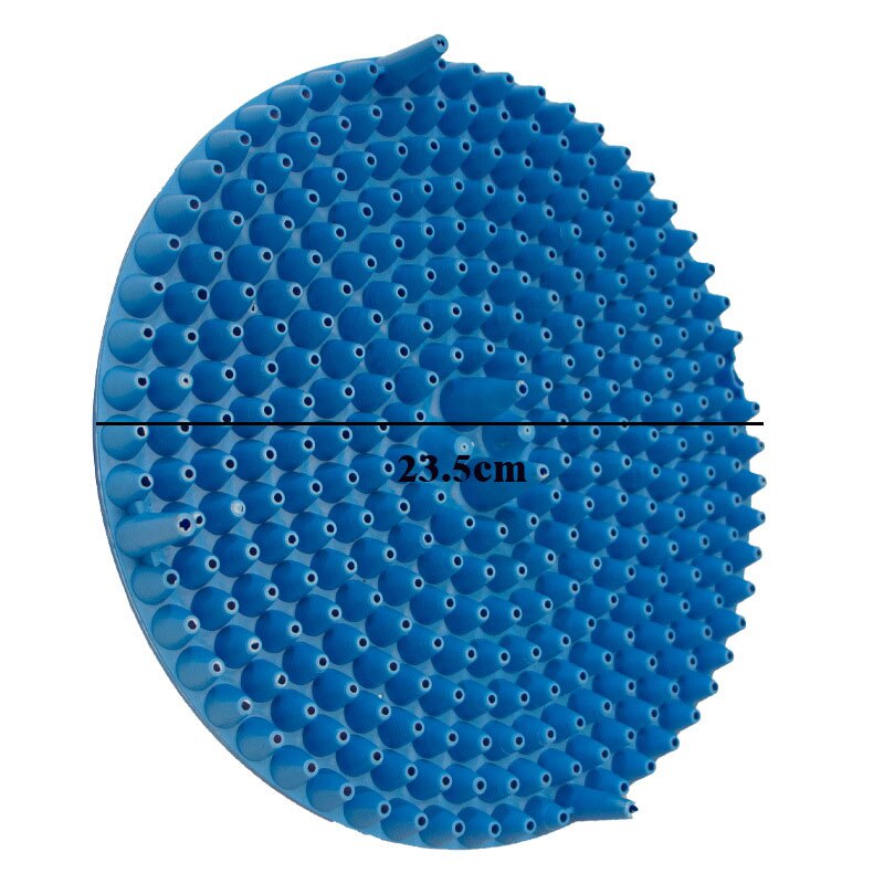 26cm bilvask kornvakt sandstein isolasjonsnett bilvask kornvakt bøtte vaskebrett vasking rengjøringsfilter tilbehør: 23.5cm blå