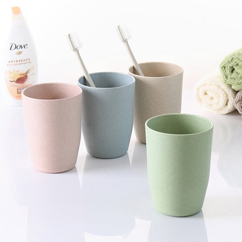 1 PCS Toothbrush Cup reative Portable Simple Plain Wash Gargle Toothbrush Cup
