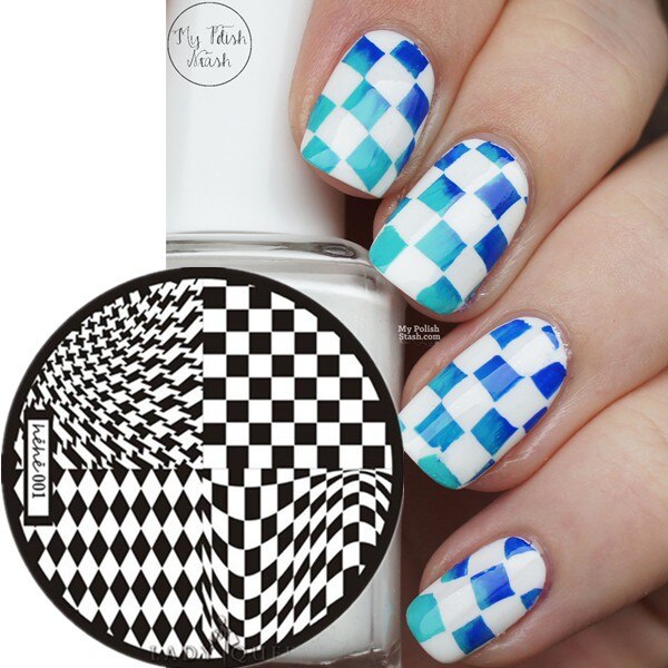 Exclusively hehe-01 Nail Stamp Stamping Plate Nail Art Accessories Print Nail Art Template Stamping 1PC