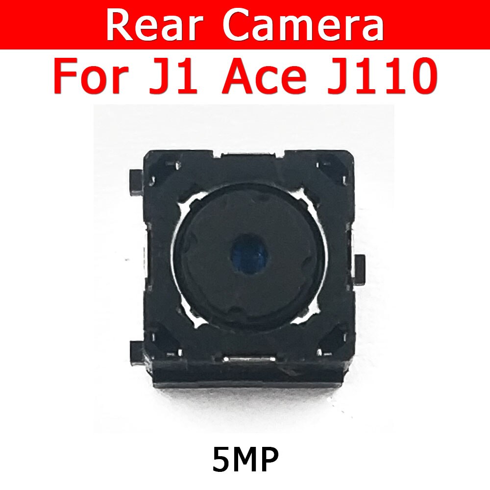 Originele Rear Back Camera Voor Samsung Galaxy J1 Ace J110 Belangrijkste Grote Backside Camera Module Flex Vervangende Onderdelen