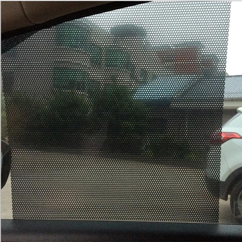 38x42cm Car Sunscreen Insulation UV Antistatic Film Side Window Glass Sunscreen Partition Summer Car Supplies