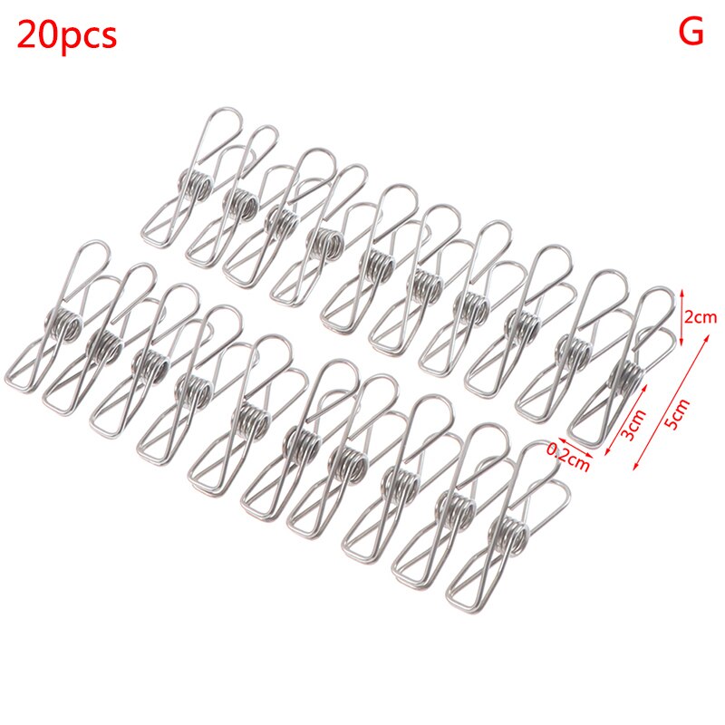 Stainless Steel Clothing Clothespin Quilt Clothes Clip Big Windproof Clothes Pin