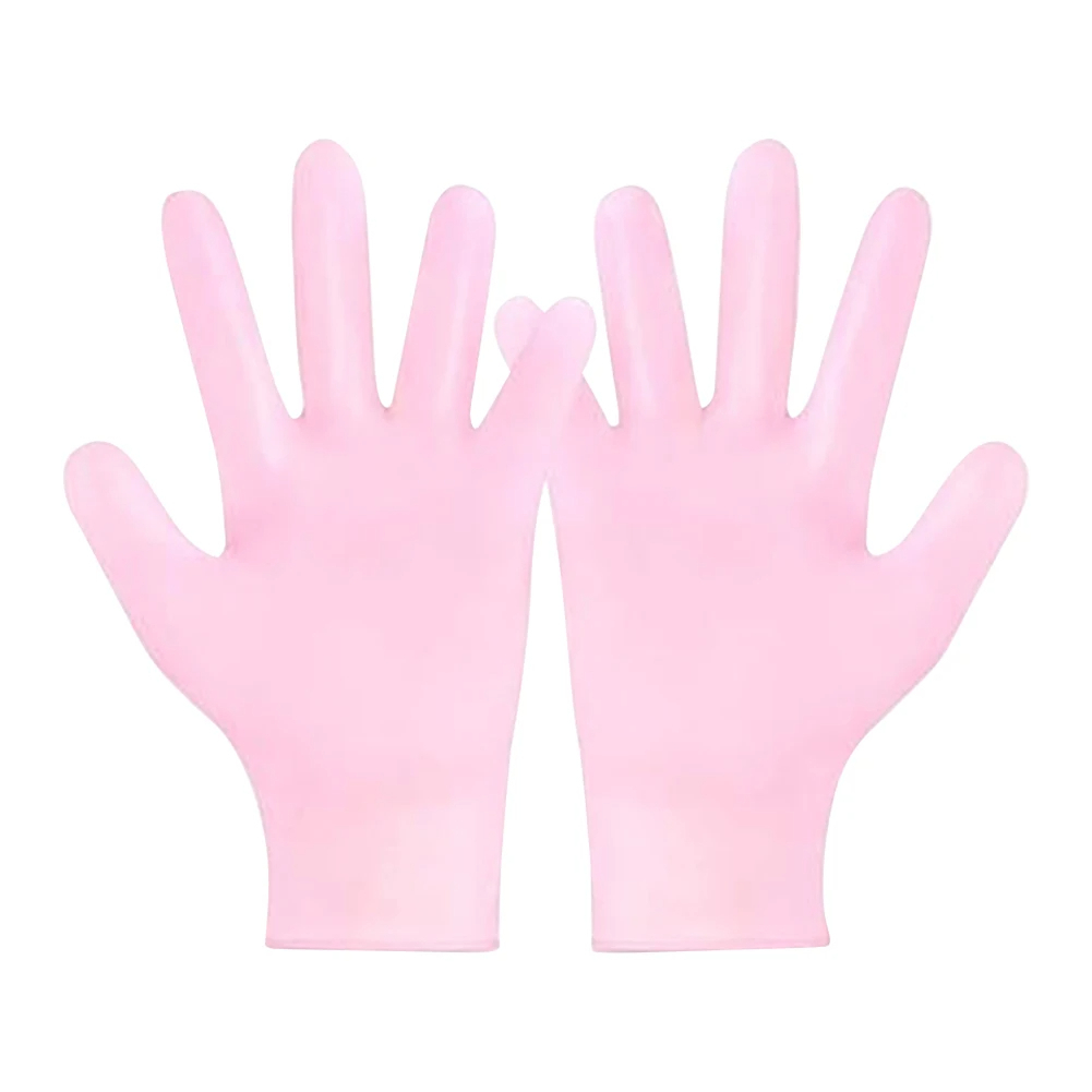 Chaussettes de soin des pieds en silicone, anti-Contation, gel hydratant, blanchissant, exexpansif, SPA, gants, outils, 1 paire, 2 paires: Gris clair