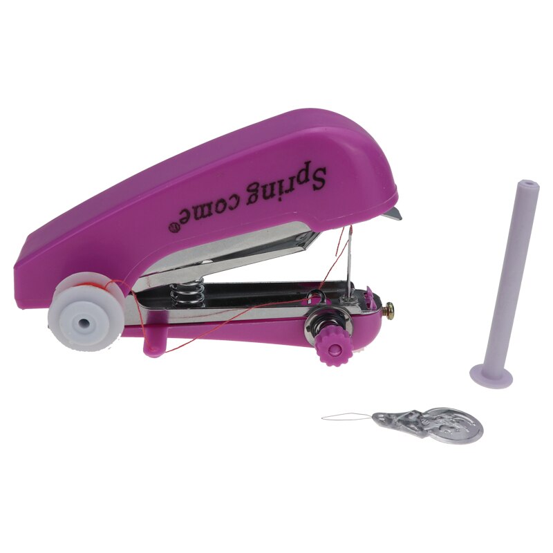 Portable Manual Mini Sewing Machine - Handheld Multi-Functional Tailor Tool For Fabric, Denim, Wool