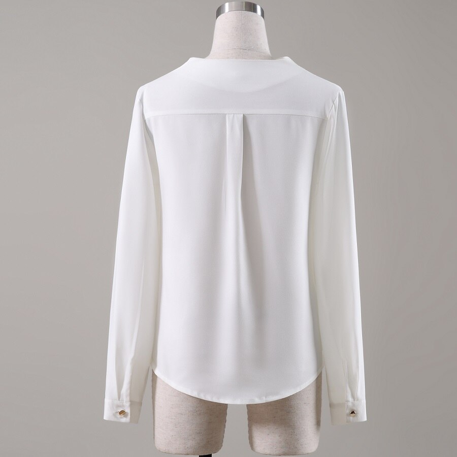 Camisa ACRMRAC para mujer, camisa de otoño, manga larga, blanca, ajustados de talla grande, camisa Formal para mujer, blusas y camisa para mujer