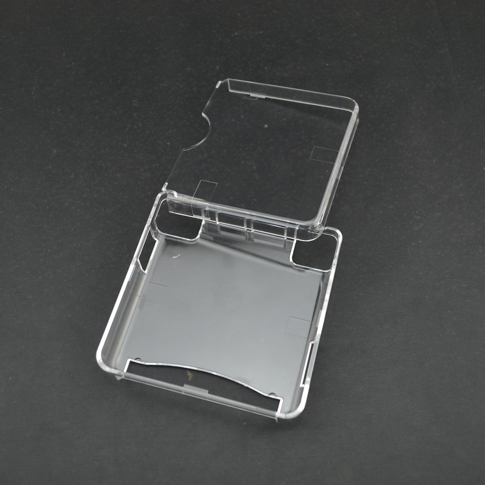 Cubierta protectora transparente de plástico de para GBA SP, carcasa de cristal para Gameboy Advance SP