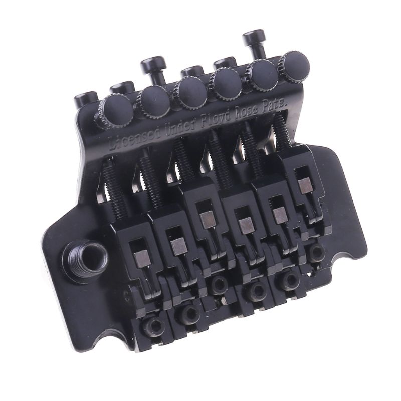 Floyd Rose Double Locking Tremolo Systeem Brug Voor Elektrische Gitaar Onderdelen Black Muziekinstrument Accessoires