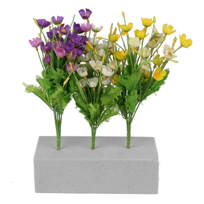 Espuma de plantas, espuma seca, ladrillo de espuma de flores, espuma Floral, ladrillo de espuma de Oasis, espuma de Oasis, suministros de floristería, Oasis para flores, Flo
