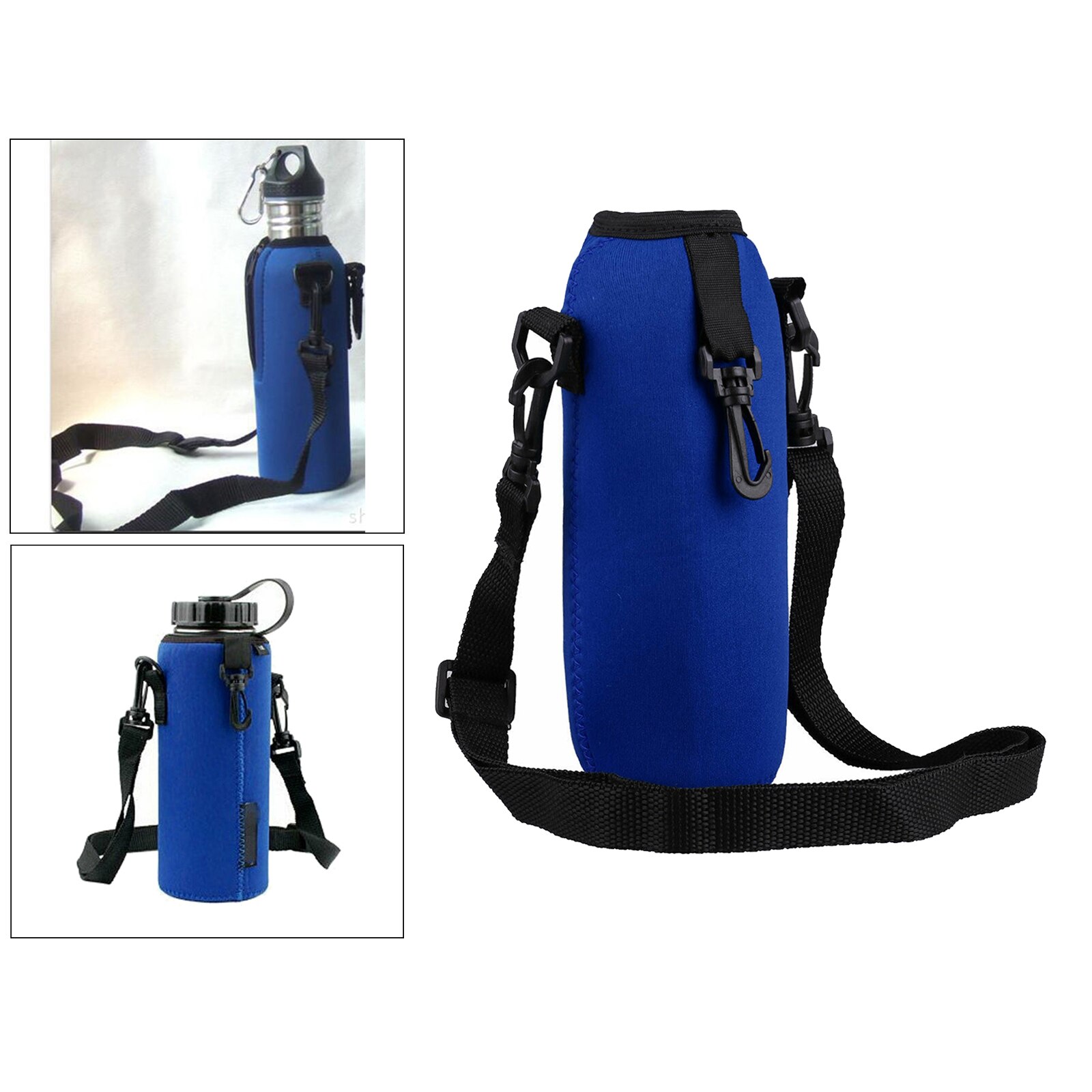 750Ml Neopreen Waterfles Houder Geïsoleerde Cover Bag Holder: Blue