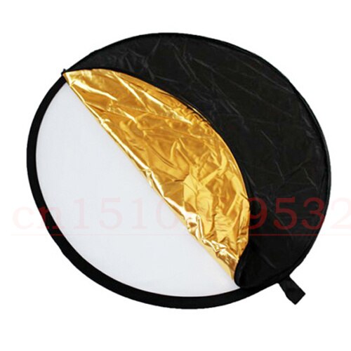 24 "60 cm 5 in 1 Draagbare Inklapbare Licht Ronde Fotografie Reflector voor Studio Multi Photo Disc