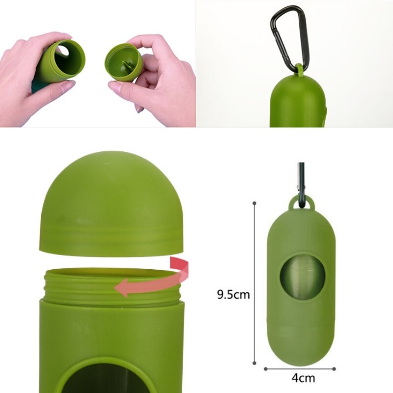 Lavendel Geur Hond Kak Tas Afbreekbare Plastics Dispenser Case Thicken Eco Vriendelijke Huisdier Afval Pocket Doggy Reiniging Accessoires