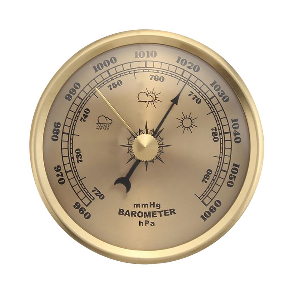 Lufttryksmåler til skibe fabrikslaboratorier familier vægmonteret hjemmetermometer hygrometer vejrbarometerværktøj