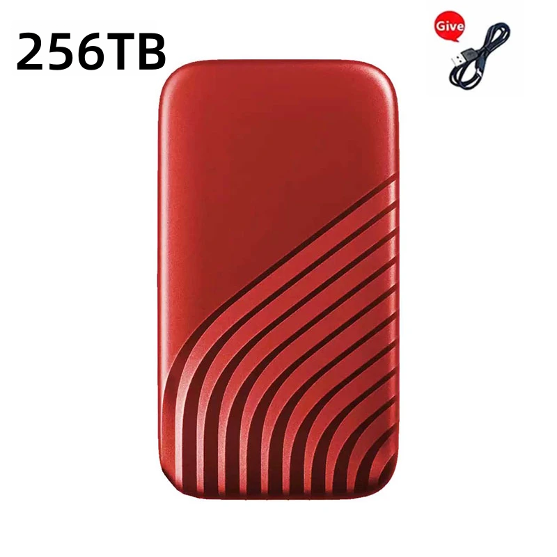 Lenovo SSD Flash Hard Drive External Type-C High Speed USB3.1 2TB 4TB 8TB SSD Storage Portable HD Hard Disk For Laptop